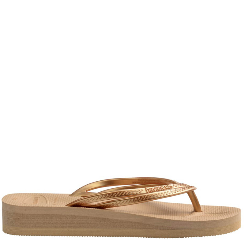 Sandalia de Mujer Havaianas Wedges Wns Dorado