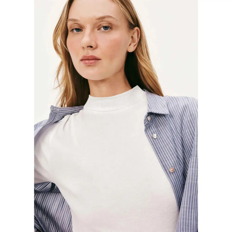 BLUSA MM FEM BEGE MESCLA