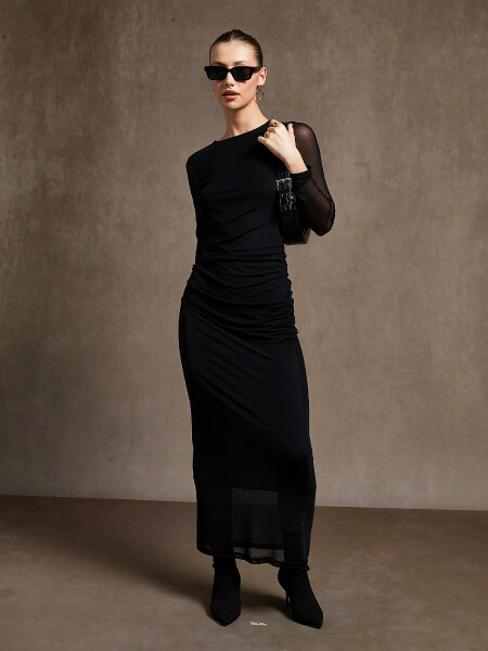VESTIDO ROSI NEGRO