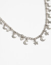 Collares Cortos Metal Collares Cortos Metal Estrellas - Plateado Rodio