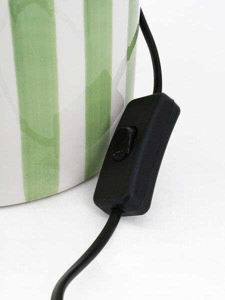 LAMPARA MESA OCEANO VERDE