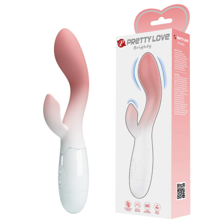 Vibrador Doble estimulador Brighty Pretty Love Vibrador Doble estimulador Brighty Pretty Love