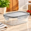 Vianda transparente 1.7 L 21.5x15.9x8 cm QLUX IDEA Vianda transparente 1.7 L 21.5x15.9x8 cm QLUX IDEA