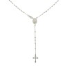 Rosario Virgen Milagrosa - Plata 925 - Sin Piedra - RO3007 sinpiedra