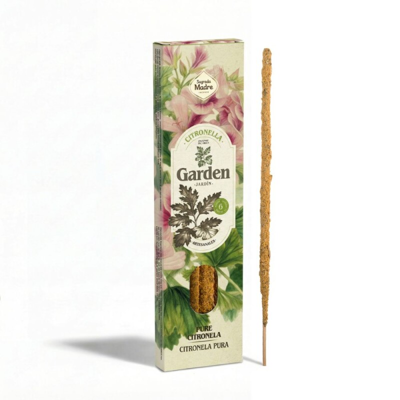 INCIENSO GARDEN CITRONELA SAGRADA MADRE Pura