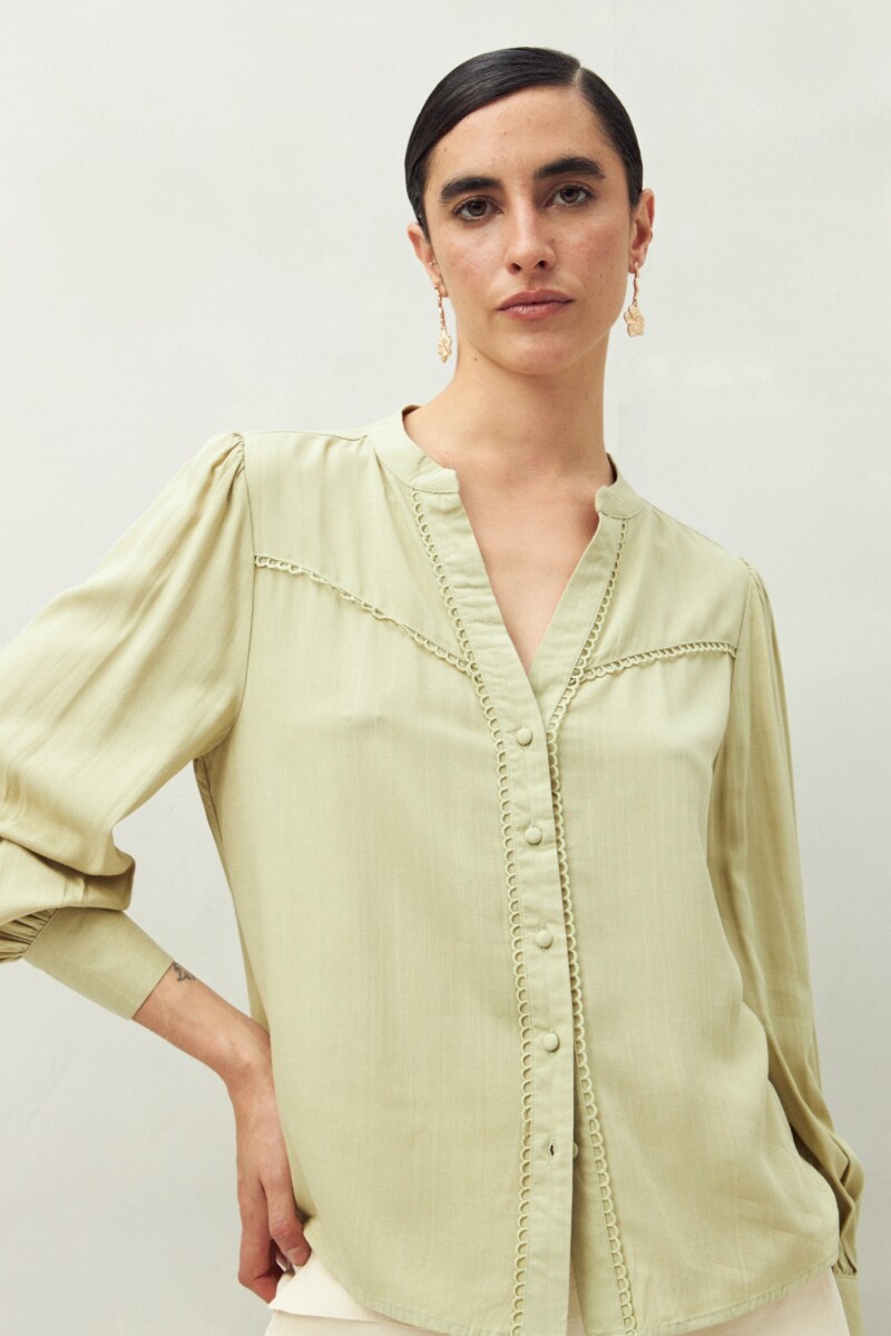 CAMISA BULLE Verde Oliva