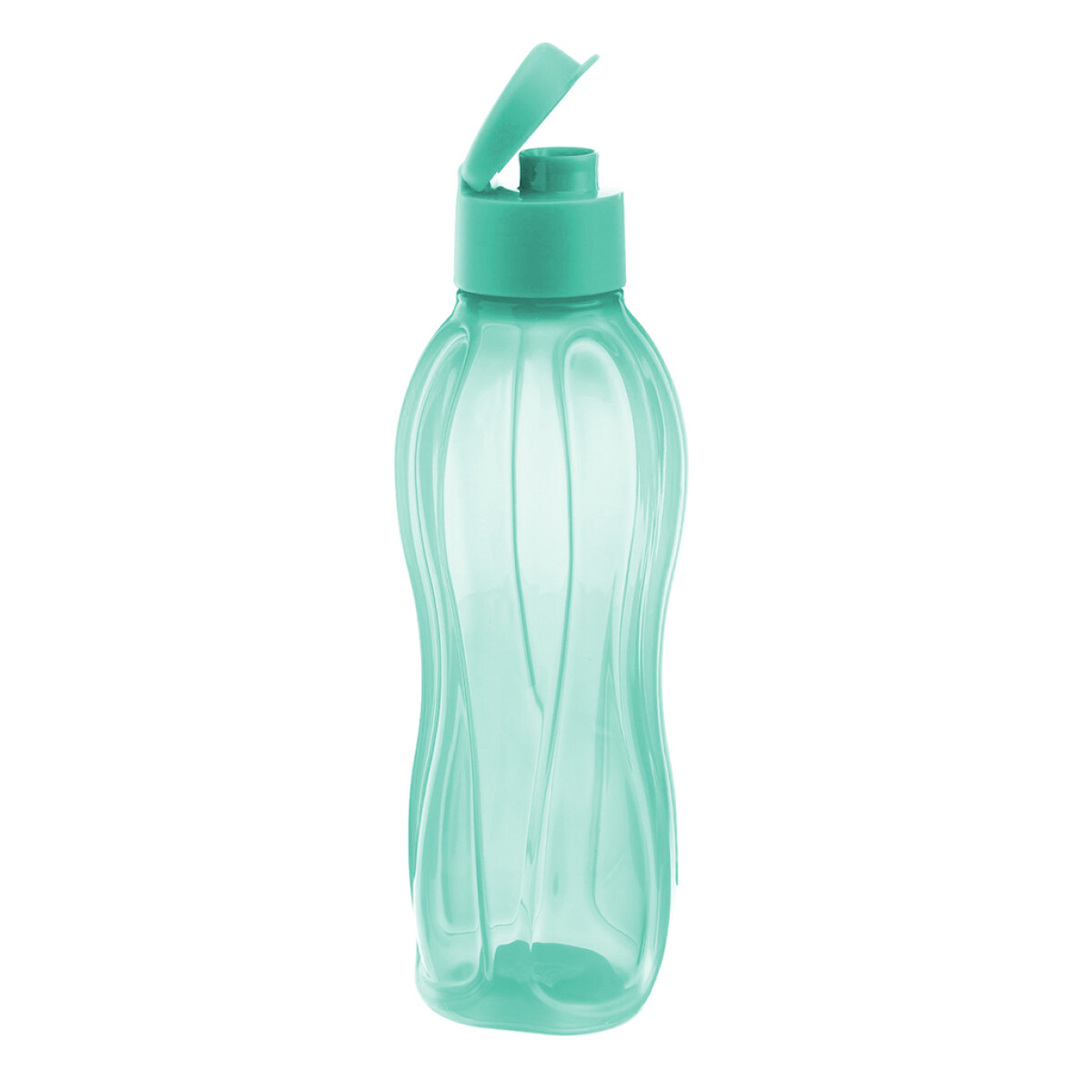 CARAMAÑOLA PLASTICA CON TAPON 800ML VERDE 