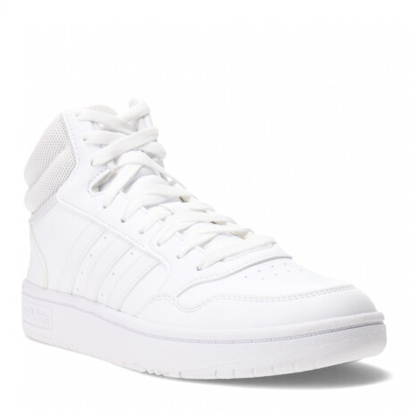 Championes de Mujer Adidas Hoops 3.0 Mid Classic Blanco