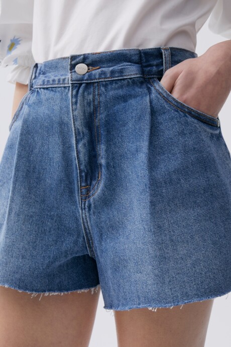 Short Inti Azul