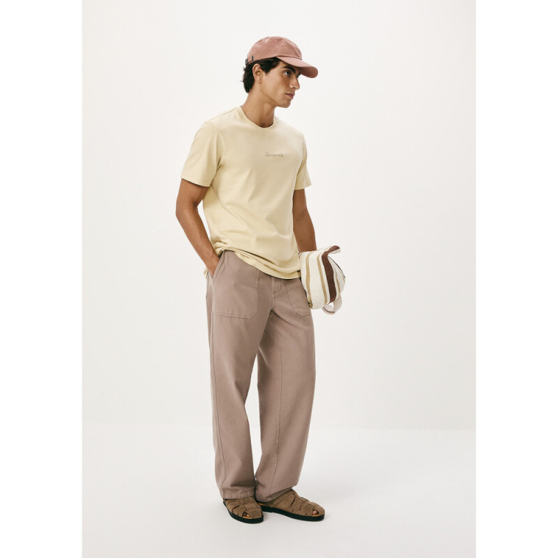 CAMISETA MM MARROM CLARO