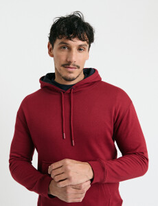 470914 SWEATER CANGURO HARRY Rojo Oscuro