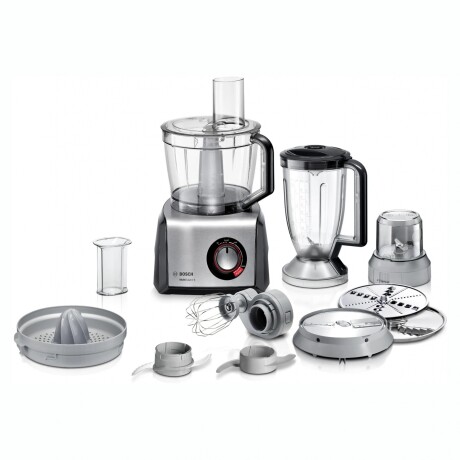 Procesadora De Alimentos BOSCH MC812M844 1250W Con Jarra Licuadora Y Accesorios Procesadora De Alimentos BOSCH MC812M844 1250W Con Jarra Licuadora Y Accesorios