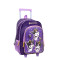 Mochila Disney Kuromi Diamond Con Carro 17 Pulgadas Violeta