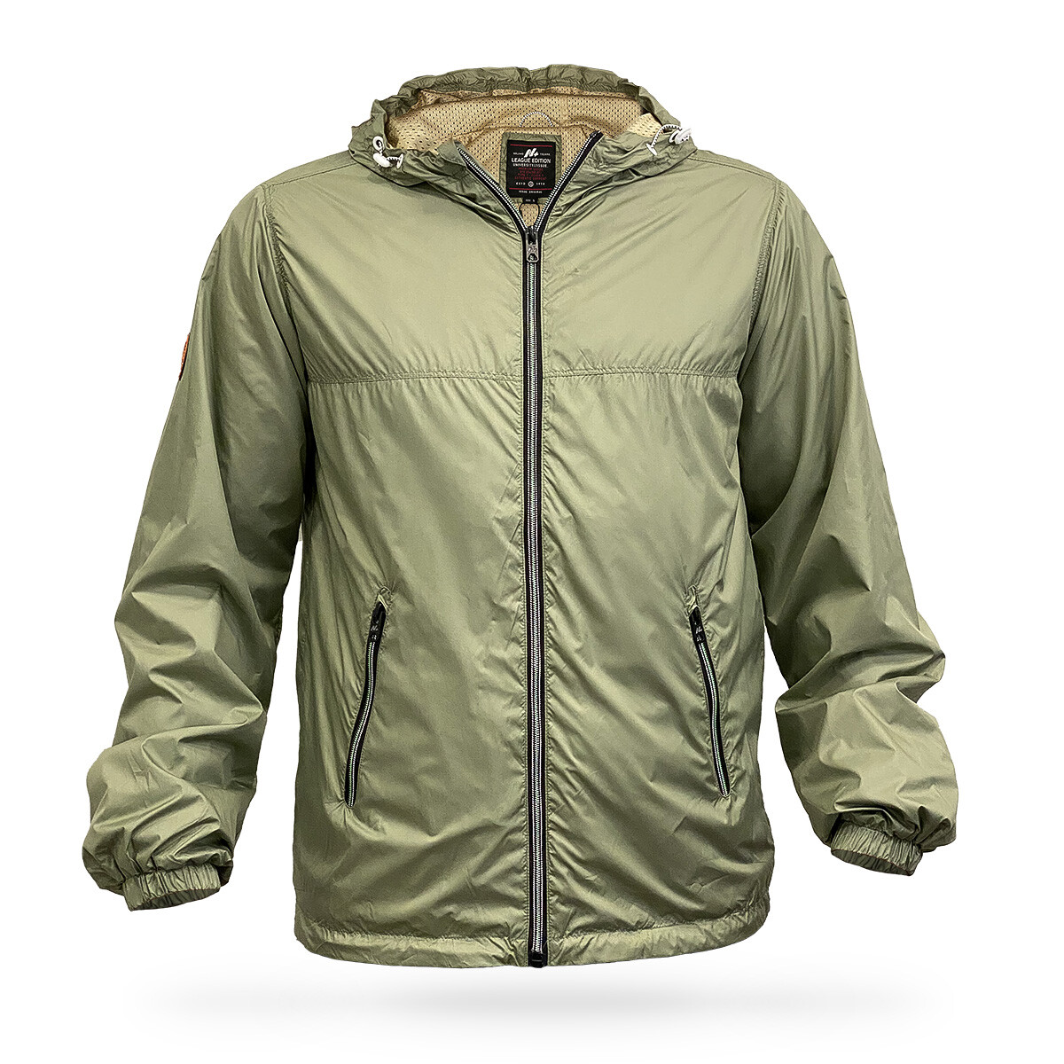 Campera North Sails N+ Nylon Impermeable Para Hombre - Verde 