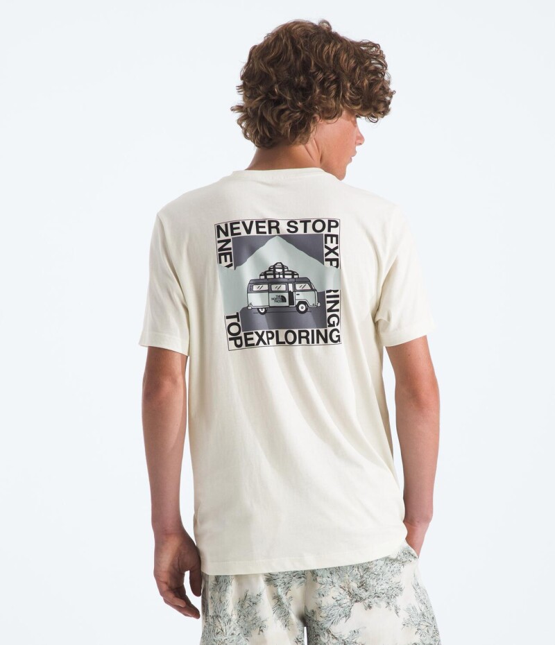 Remera de manga corta Escape The City White Dune