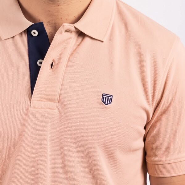 Remera Piqué Rosa