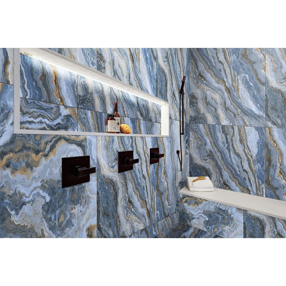 PORCELANATO DUNNE BLUE PULIDO "A" 80X80 CM Porcelanato Dunne Blue Pulido "a" 80x80 Cm