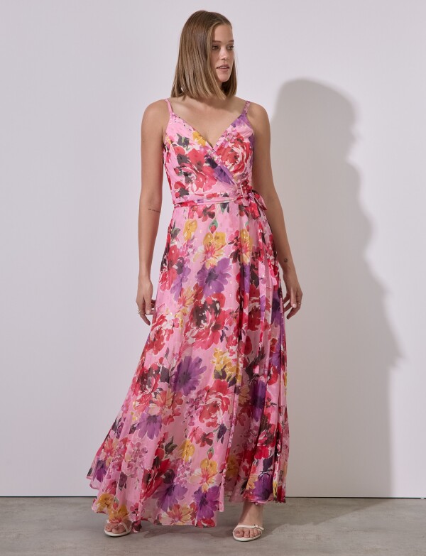 Vestido Maxi Summer ROSA/MULTI