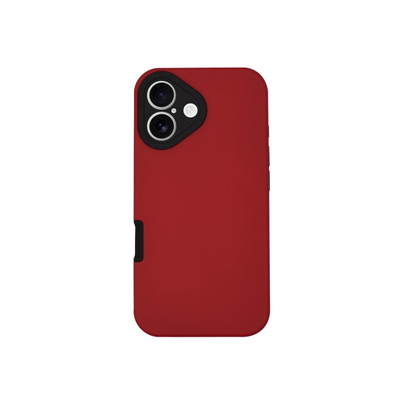 Protector rígido para iPhone 16 color rojo Protector Rígido Para Iphone 16 Color Rojo