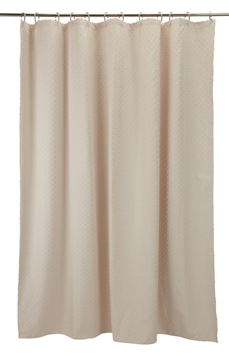 Cortina de ducha GUNNEBO 180x200 beige 