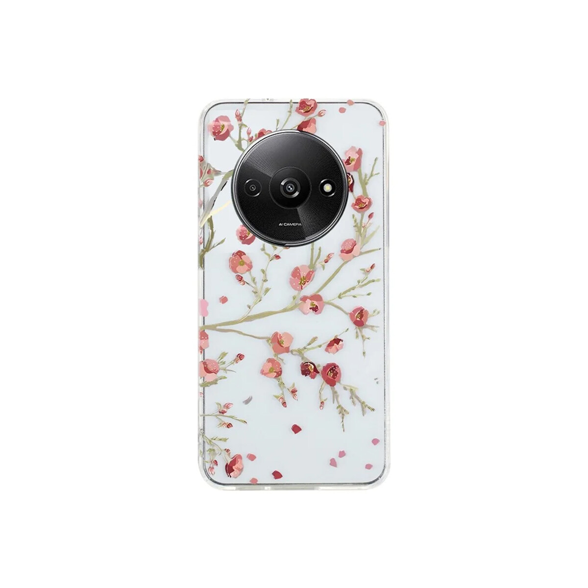 Protector para Xiaomi Redmi A3 diseño floral rosa 
