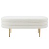 BANQUETA BEIGE CL OVAL 100X40X40CM Unica