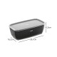 Pote rectangular 3lts ROJO