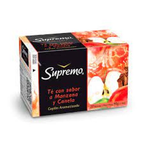 Té Manzana Y Canela Supremo 20 Unidades Té Manzana Y Canela Supremo 20 Unidades