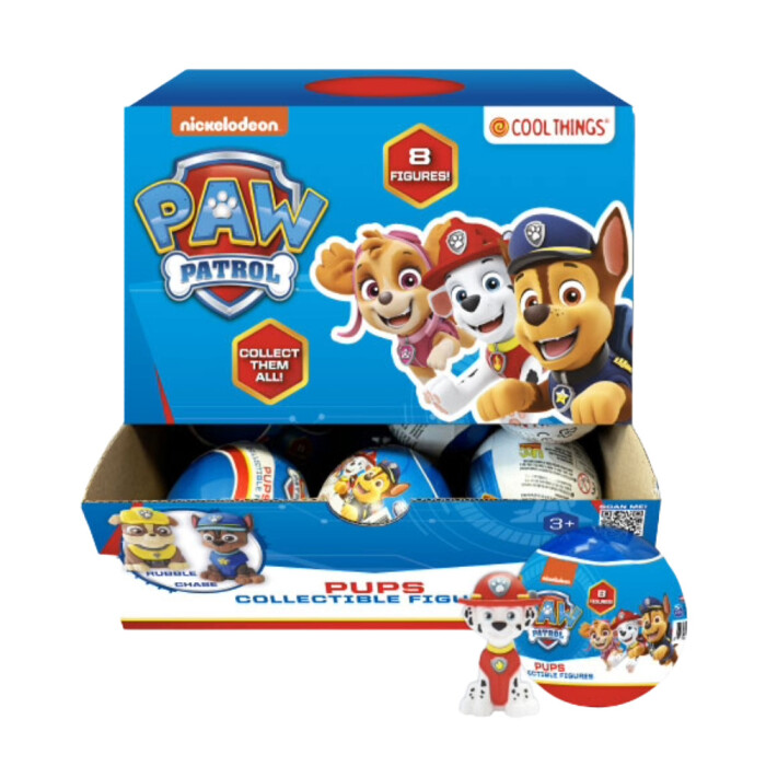 CAPSULA FIGURAS 3D - PAW PATROL única