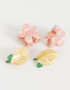 Broches Sets Frutas Set De Mini Broches - Combinacion Bicolor