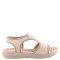 Sandalias de Mujer DIJEAN MORAN con elastico Beige Arena