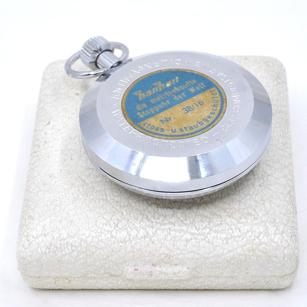 Hanhart Cronografo Stopwatch 1/10 Sec. Año 1960'S Con Estuche Wempe Hanhart Cronografo Stopwatch 1/10 Sec. Año 1960'S Con Estuche Wempe