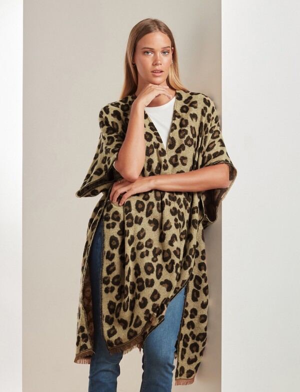 Kimono Printed BEIGE/MULTI