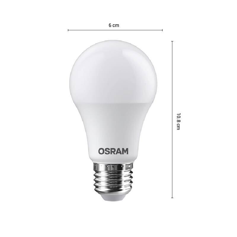 LAMPARA LED OSRAM 9W BIV G8 Lámpara LED E27 9W Luz Cálida OSRAM