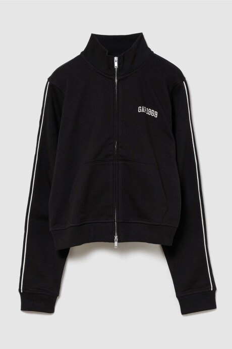 Canguro Con Cierre Logog Gap Mujer Black