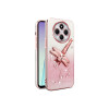 Protector para Xiaomi Redmi 14C soporte libelula brillos rosa Protector Para Xiaomi Redmi 14c Soporte Libelula Brillos Rosa