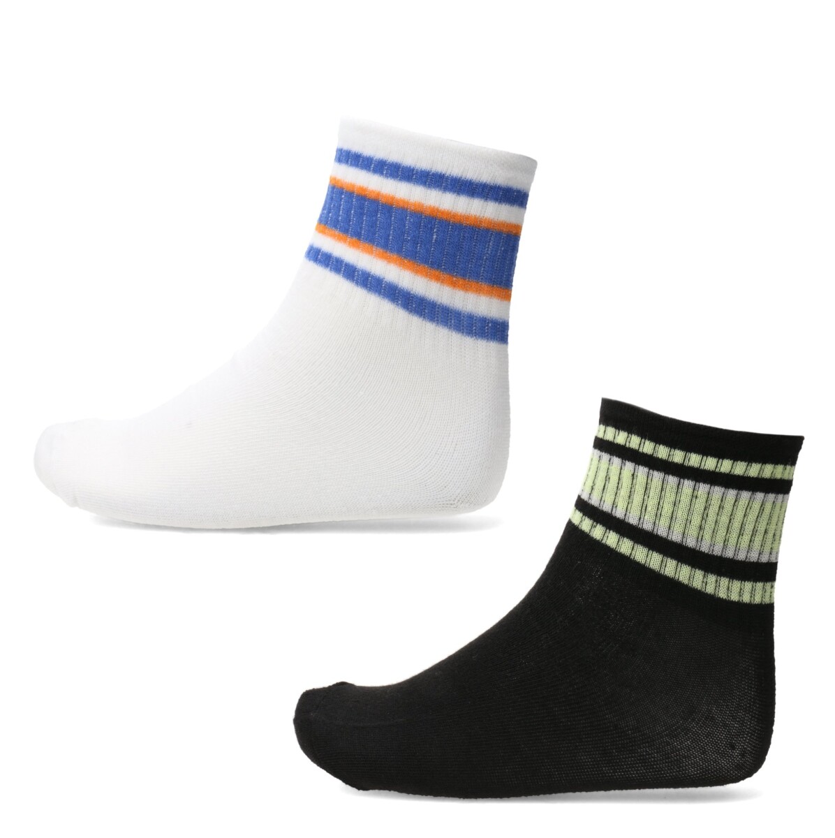 Medias Infantiles N+ Colores - Blanco - Negro - Multicolor 