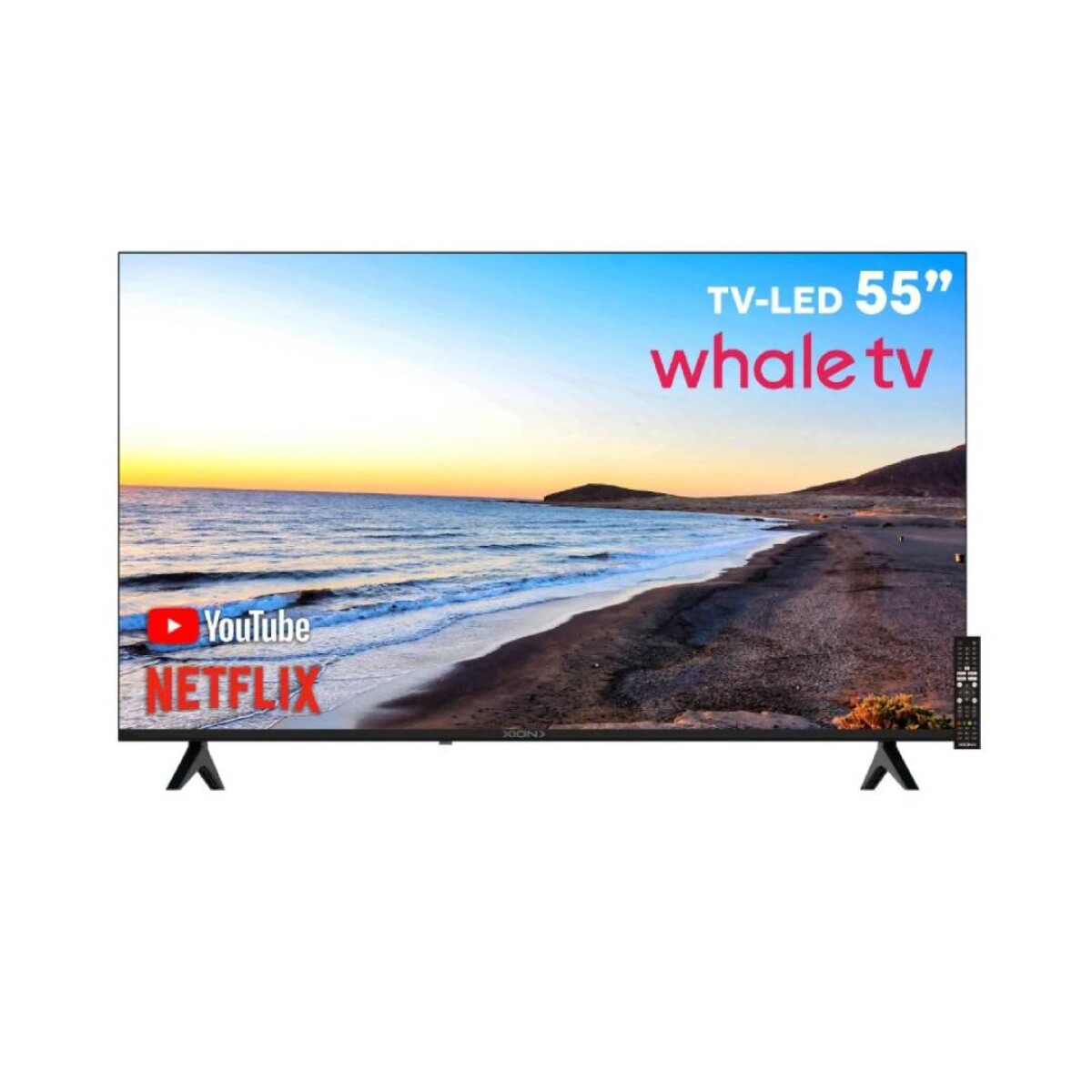 Smart TV XION 55 LED 4K Sistema Whale TV - XI-LED55W 