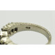 Anillo Oro Blanco 18K Con Brillantes Y Zafiros Anillo Oro Blanco 18K Con Brillantes Y Zafiros
