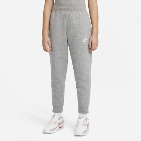 Pantalon Nike Niño Club Flc Lbr Carbon Heather/White S/C