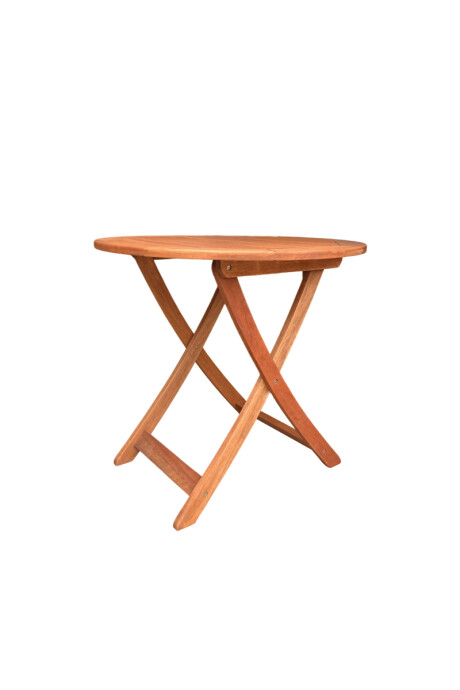 PLEGABLE MESA DE COMEDOR PLEGABLE DIAMETRO 80X83H JATOBA