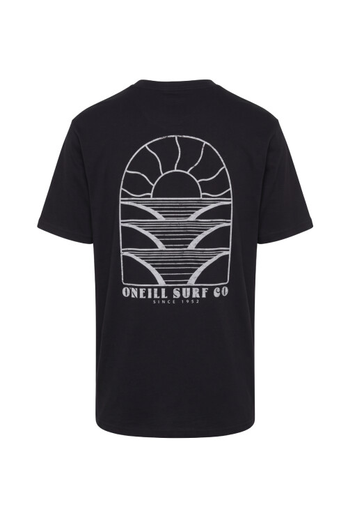 Remera O'Neill Overzized Boxy Horizon Negro