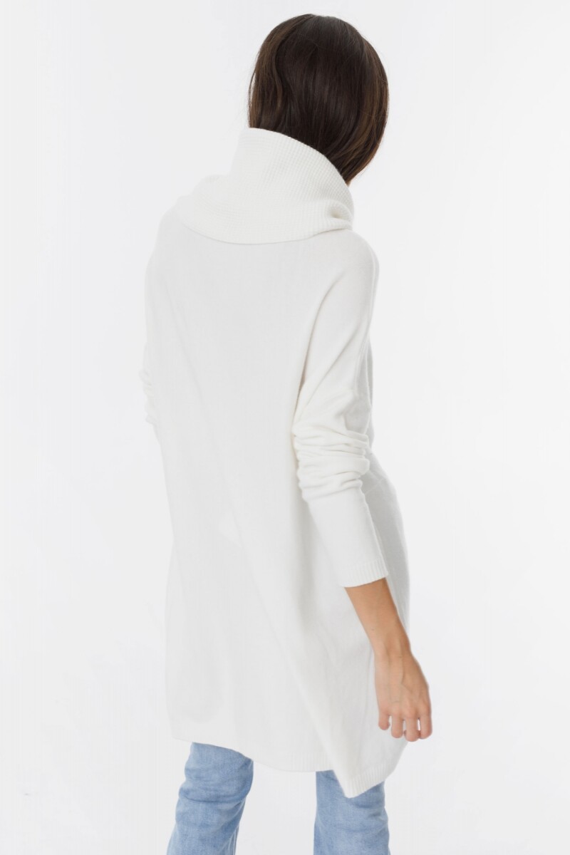 Sweater Damero Blanco