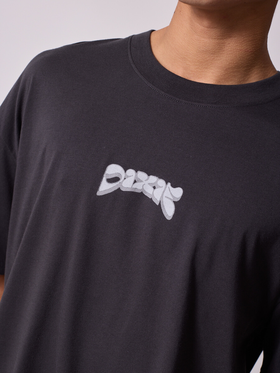 T-SHIRT LUFO DIXIE Gris Oscuro