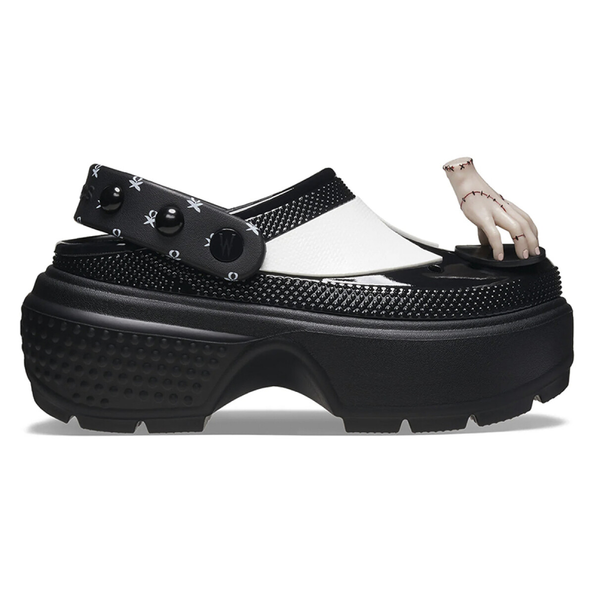 Crocs Wednesday Stomp - Negro 