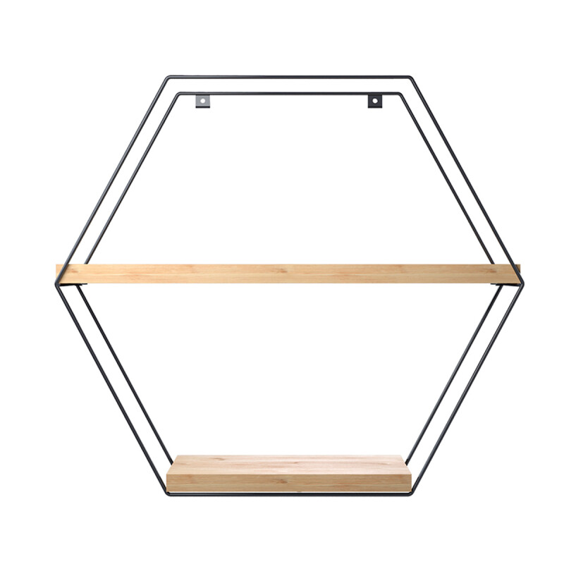 Estante hexagonal MADERA