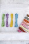 Hilo rafia colores surtidos 0,2 cm. x 18 mts COLORES SURTIDOS