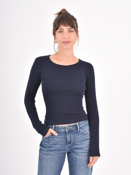 REMERA MUMBAI AZUL OSCURO