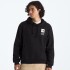 CANGURO MOUNTAIN MIRAGE REGULAR HOODIE Tnf Black