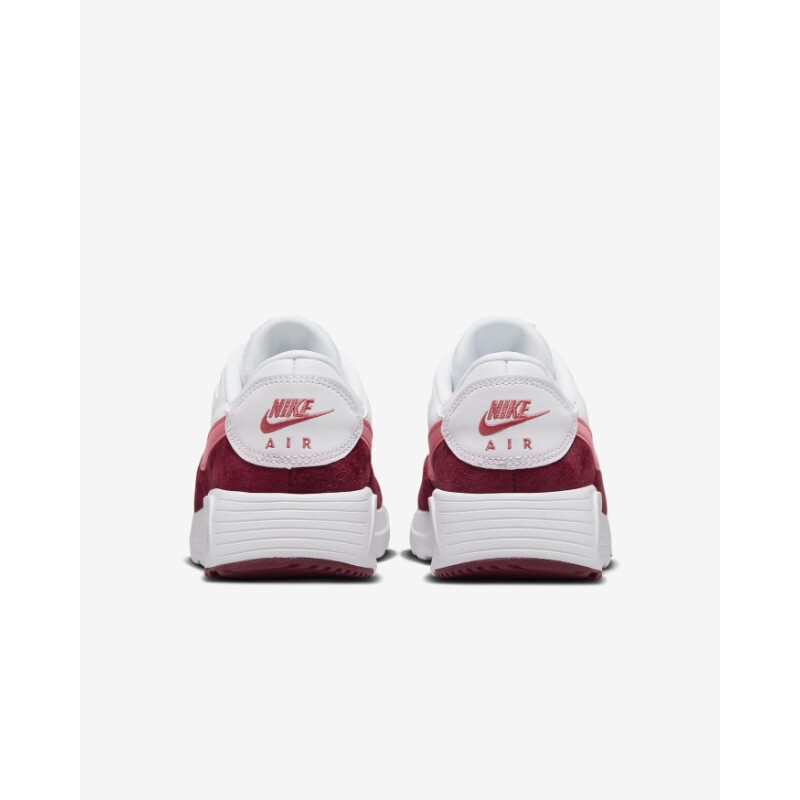 Championes Nike AIR MAX de Mujer - FJ3242-100 Blanco-rojo